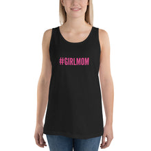 Load image into Gallery viewer, “#GirlMom” Unisex Tank Top - Surcee Shops