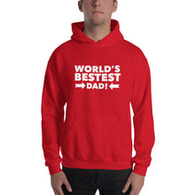Load image into Gallery viewer, “World’s Bestest Dad” Unisex Hoodie - Surcee Shops