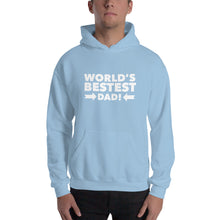 Load image into Gallery viewer, “World’s Bestest Dad” Unisex Hoodie - Surcee Shops