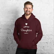 Load image into Gallery viewer, “I Love My Daughter” Unisex Hoodie - Surcee Shops