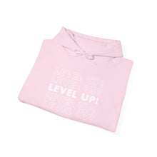 Load image into Gallery viewer, LEVEL UP! LEVEL UP! LEVEL UP! Unisex Heavy Blend™ Hooded Sweatshirt
