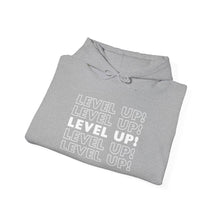 Load image into Gallery viewer, LEVEL UP! LEVEL UP! LEVEL UP! Unisex Heavy Blend™ Hooded Sweatshirt
