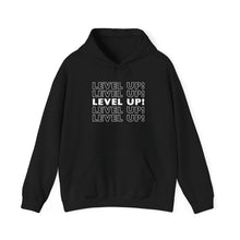 Load image into Gallery viewer, LEVEL UP! LEVEL UP! LEVEL UP! Unisex Heavy Blend™ Hooded Sweatshirt
