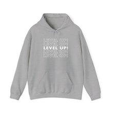 Load image into Gallery viewer, LEVEL UP! LEVEL UP! LEVEL UP! Unisex Heavy Blend™ Hooded Sweatshirt
