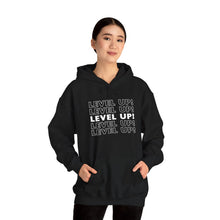 Load image into Gallery viewer, LEVEL UP! LEVEL UP! LEVEL UP! Unisex Heavy Blend™ Hooded Sweatshirt
