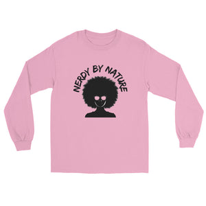 "Nerdy By Nature" Long Sleeve Shirt