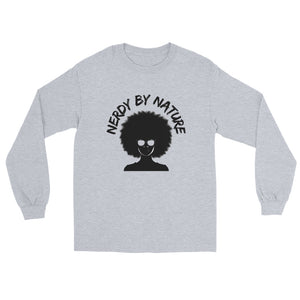 "Nerdy By Nature" Long Sleeve Shirt