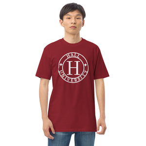 Hall University Men’s premium heavyweight tee