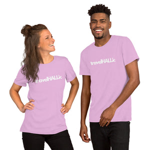 "TravelHALLic" Unisex t-shirt