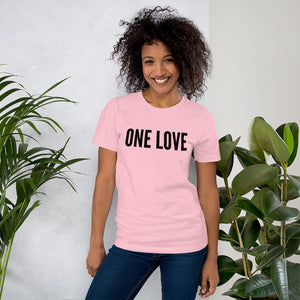 “One Love” Short-Sleeve Unisex T-Shirt - Surcee Shops