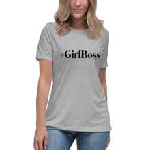 Load image into Gallery viewer, “#GirlBoss” Women&#39;s Relaxed T-Shirt - Surcee Shops
