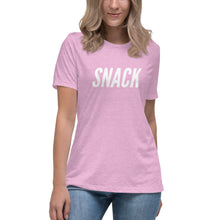 Load image into Gallery viewer, “Snack” Women&#39;s Relaxed T-Shirt - Surcee Shops
