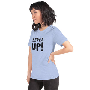 “Level Up” Short-Sleeve Unisex T-Shirt - Surcee Shops