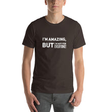 Load image into Gallery viewer, “I’m Amazing” Short-Sleeve Unisex T-Shirt - Surcee Shops
