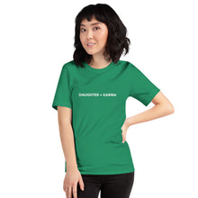 Load image into Gallery viewer, “Daughter = Karma” Short-Sleeve Unisex T-Shirt - Surcee Shops
