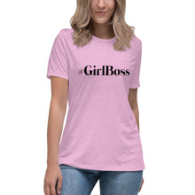 Load image into Gallery viewer, “#GirlBoss” Women&#39;s Relaxed T-Shirt - Surcee Shops
