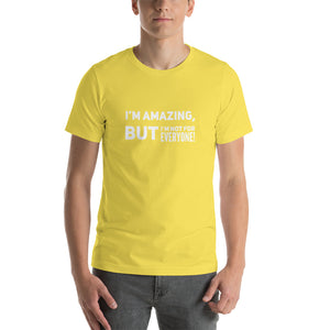 “I’m Amazing” Short-Sleeve Unisex T-Shirt - Surcee Shops