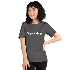 “Simp Nation” 2, Short-Sleeve Unisex T-Shirt - Surcee Shops