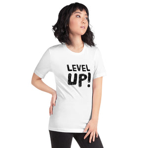 “Level Up” Short-Sleeve Unisex T-Shirt - Surcee Shops