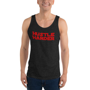 “Hustle Harder” Unisex Tank Top - Surcee Shops