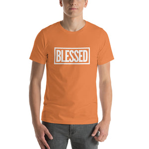 “Blessed” Short-Sleeve Unisex T-Shirt - Surcee Shops