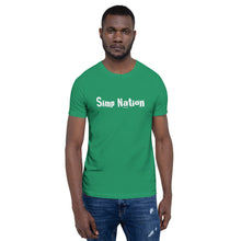 Load image into Gallery viewer, “Simp Nation” 2, Short-Sleeve Unisex T-Shirt - Surcee Shops
