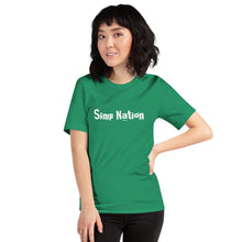 Load image into Gallery viewer, “Simp Nation” 2, Short-Sleeve Unisex T-Shirt - Surcee Shops
