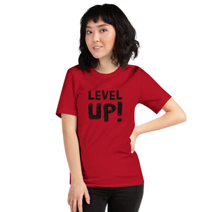 “Level Up” Short-Sleeve Unisex T-Shirt - Surcee Shops