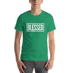 “Blessed” Short-Sleeve Unisex T-Shirt - Surcee Shops