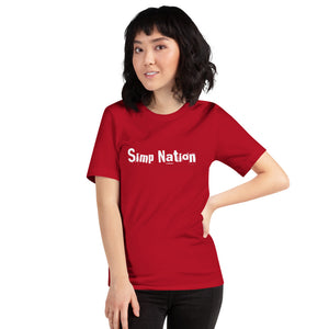 “Simp Nation” 2, Short-Sleeve Unisex T-Shirt - Surcee Shops