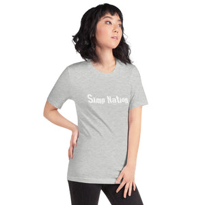 “Simp Nation” 2, Short-Sleeve Unisex T-Shirt - Surcee Shops