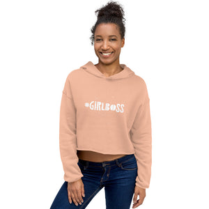 “#GirlBoss” Crop Hoodie - Surcee Shops