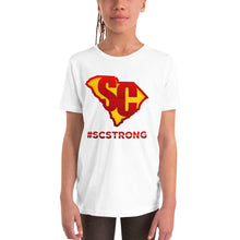 Load image into Gallery viewer, “SC Strong” Youth Short Sleeve T-Shirt - Surcee Shops
