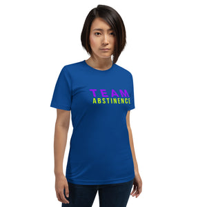 “Team Abstinence” 2, Short-Sleeve Unisex T-Shirt - Surcee Shops