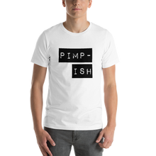 Load image into Gallery viewer, “Pimp-ish” Black Lettering, Short-Sleeve Unisex T-Shirt - Surcee Shops
