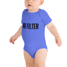 Load image into Gallery viewer, &quot;No Filter&quot; Baby One-piece T-Shirt - Surcee Shops
