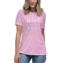 Load image into Gallery viewer, &quot;Hot Southern Mess&quot; Women&#39;s Relaxed T-Shirt - Surcee Shops
