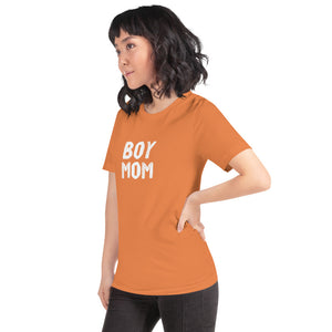 “Boy Mom” Short-Sleeve Unisex T-Shirt - Surcee Shops