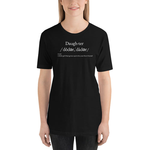 “Daughter Definition” Short-Sleeve Unisex T-Shirt - Surcee Shops