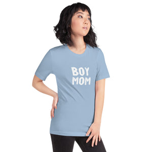 “Boy Mom” Short-Sleeve Unisex T-Shirt - Surcee Shops