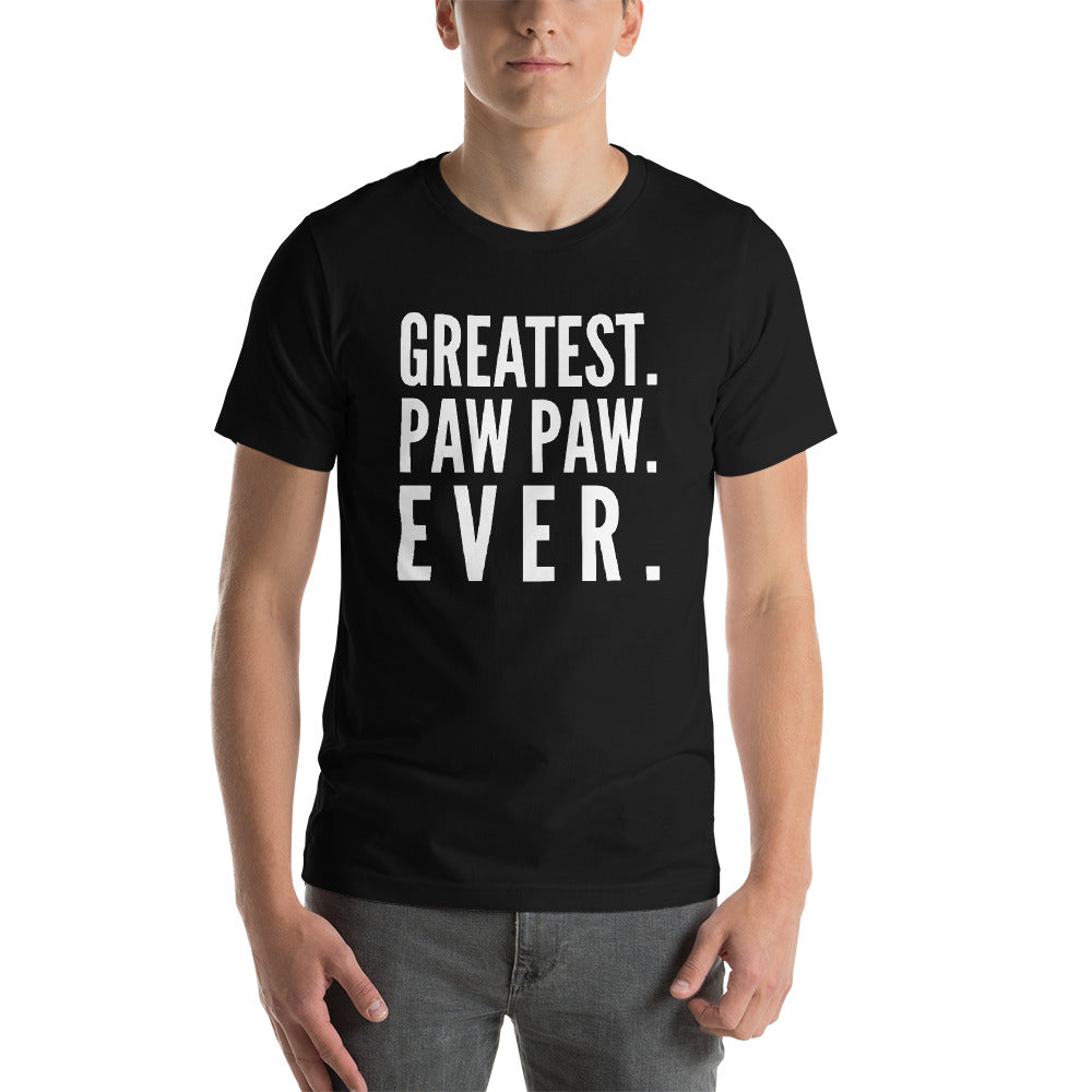 “Greatest Paw Paw” Short-Sleeve Unisex T-Shirt - Surcee Shops