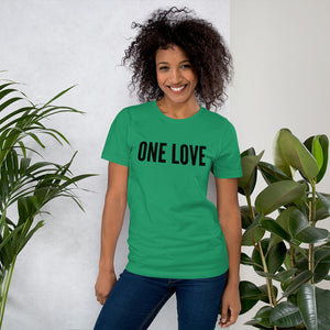 “One Love” Short-Sleeve Unisex T-Shirt - Surcee Shops