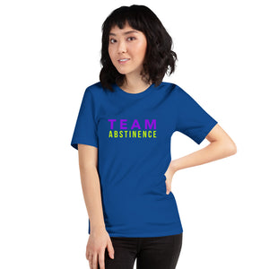 “Team Abstinence” 2, Short-Sleeve Unisex T-Shirt - Surcee Shops