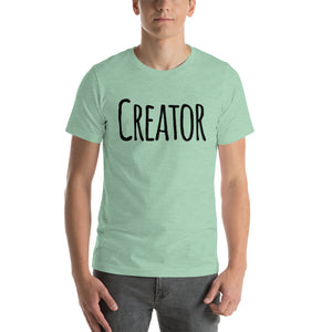 “Creator” Short-Sleeve Unisex T-Shirt - Surcee Shops