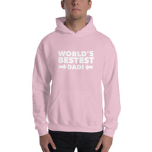 Load image into Gallery viewer, “World’s Bestest Dad” Unisex Hoodie - Surcee Shops
