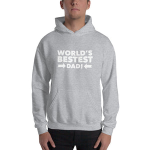 “World’s Bestest Dad” Unisex Hoodie - Surcee Shops