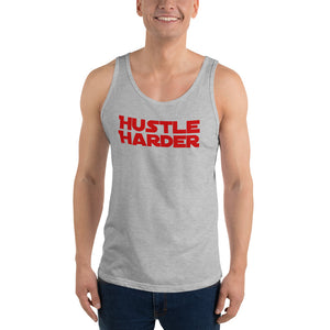 “Hustle Harder” Unisex Tank Top - Surcee Shops