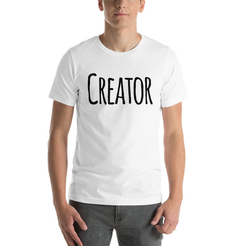 “Creator” Short-Sleeve Unisex T-Shirt - Surcee Shops