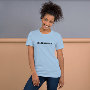 “Solopreneur” Short-Sleeve Unisex T-Shirt - Surcee Shops