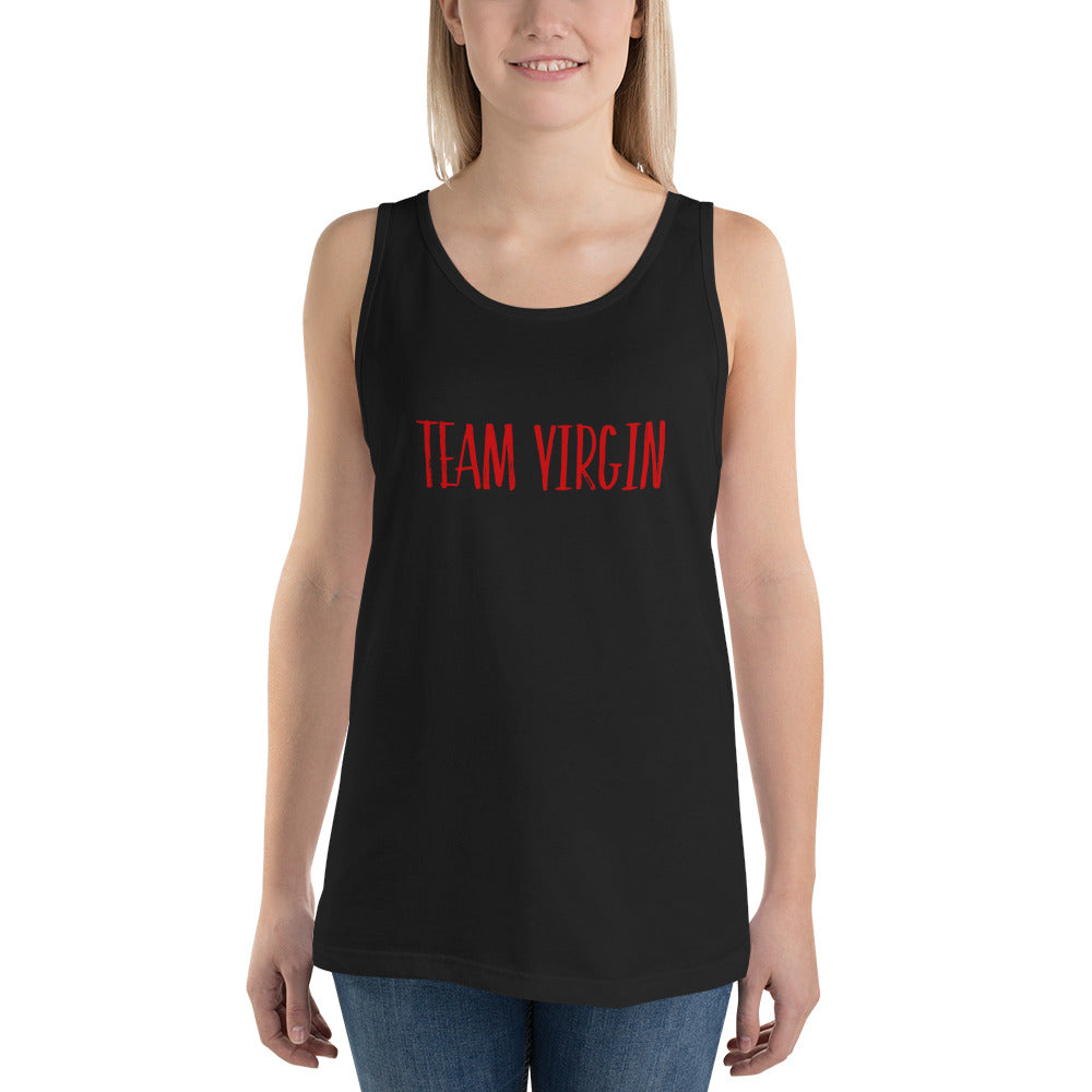 “Team Virgin” Unisex Tank Top - Surcee Shops